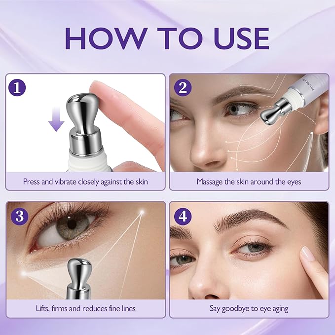 Advanced Triple-Action Eye Cream with Niacinamide, Retinol & Caffeine - Reduces Dark Circles, Puffiness & Fine Lines, Firms Delicate Eye Area, Anti-Aging Treatment for Brighter, Youthful-Looking Eyes