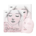 I.st Pink Collagen Hydrogel Face Mask, Ampoule-Infused Korean Sheet Mask, Cooling Hydration, Firm-Looking Glow, 1.12 Oz x 5ea