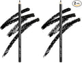 wet n wild Color Icon Kohl Eyeliner Pencil - Rich Hyper-Pigmented Color, Smooth Creamy Application, Long-Wearing Matte Finish Versatility, Cruelty-Free - Baby's Got Black (Pack of 2)