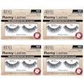 Ardell Remy Lash 781, Premium Grade Remy Hair False Lashes with Invisiband, 4 pairs