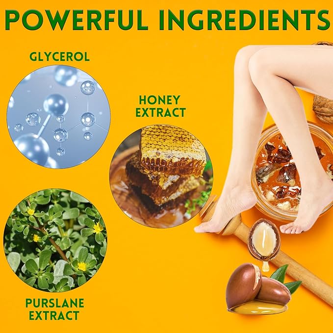 Elitzia Foot Mask Hand Mask Hydrating 10 Packs Honey Almond Extract Gloves Socks Masks Intensive Moisturizing Repairing Masks Spa Skin Care Women for Dry Cracked Hands Feet Self Care ETHHM