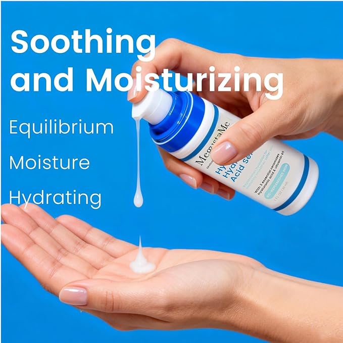 Hydrating Hyaluronic Acid Serum with 3 Ceramides, Vitamin B5 & Niacinamide - Paraben-Free, Replenishes Hydration for Smoother, Softer Skin - 1 Fl Oz (30ml)