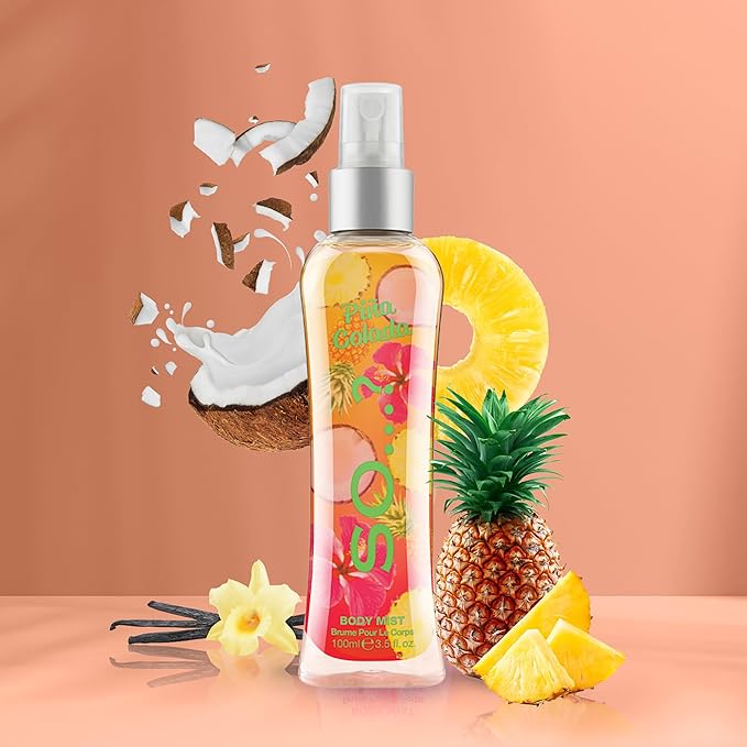 Pina Colada Body Mist by So…? for Women - 3.5 oz Body Mist - Pack of 3
