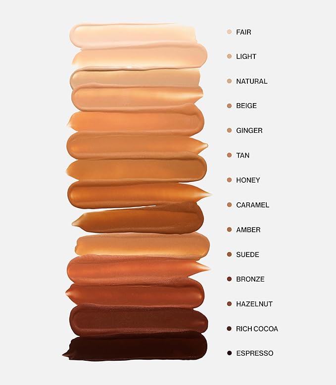 MAKE Beauty Skin Tint – Sheer to Medium Coverage with a Natural Radiant Finish. Lightweight, Smoothing Formula with Niacinamide and Adenosine. Diffusion Dew - 07 Honey