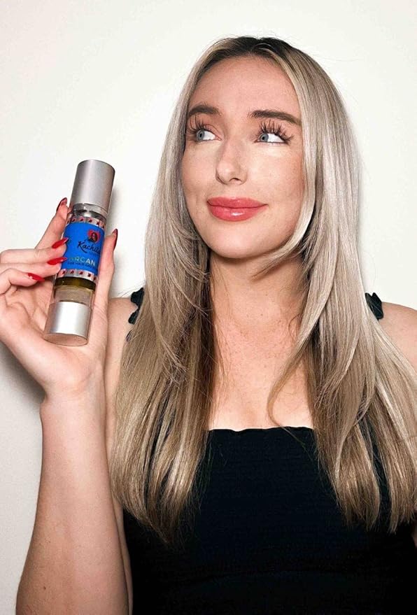 Kachita Spell Hair Treatment Capillary Rejuvenating System Formaldehyde Free Deep Repair + Argan Oil for Dry Damaged Hair Bundle for All Hair Types