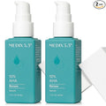 MEDIX 10% Glycolic Acid + Lactic Acid Leave-On Exfoliating Body Gel | AHA Exfoliant Body & Face Serum Refines + Softens Dry Dead Skin, Bumpy Skin, Uneven Skin Tone, KP Bumps, & Wrinkles, 1.7oz, 2PC
