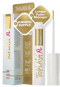 TOPLASH XL Lash and Brow Booster, Growth Serum with Eyelash and Eyebrow Enhancer, Promotes Stronger, Thicker, Healthier Lashes with Botanicals and Peptides - 0,2 Fl Oz(6 ml)