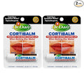 Dr. Dan's Cortibalm-2 Pack- for Dry Cracked Lips - Healing Lip Balm for Severely Chapped Lips - Designed for Men, Women and Children
