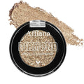 Afflano Bronze Glitter Eyeshadow Highly Pigmented, Intense Color Bling Nude Brown Eyeshadow Palette Single, Long Lasting, Blendable, Neutral Metallic Sparkle Glitter Eyes Look Daily Wear, 4H