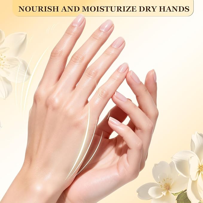Z:SEA Repairing Hand Masks, Moisturizing Gloves for Dry Hands, Healing & Softening Rough Skin, Remove Wrinkles & Hangnails with Shea Butter, Niacinamide, Vitamin E & Glycerol, 5 Pack