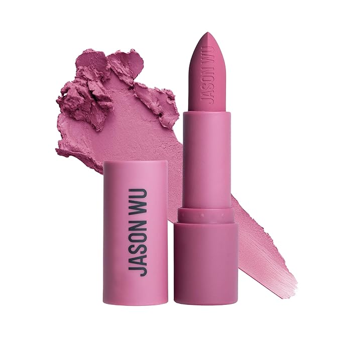 Jason Wu Beauty Hot Fluff Modern Matte Lipstick - 3-in-1 Lipstick, Blush, Shadow, 3.8g 0.134oz (Strawberries And Cream, 3.8g)