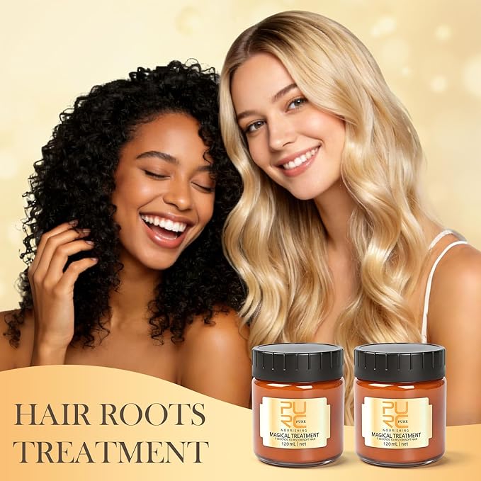 GES Hair Conditioner, Hair Conditioner, 1.2L, Deep Hair Conditioner, Professional Salon Treatment, Repairs Damage Hair Root, Hydrating Hair Mask, 2x120ML