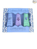 Crabtree & Evelyn Luxury Hand Therapy Collection (Lavender, Iris, Wisteria)