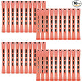 Cold Wave Hair Perm Rods Set of 40-Pack, Plastic Curling Rollers for Salon & Home Styling, Heatless Hair Curlers