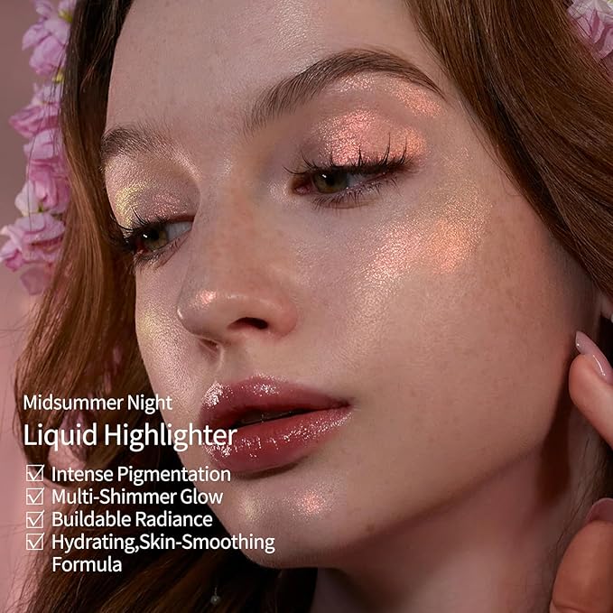 Flower Knows Shell’s Jewel 12-Piece Makeup Gift Box Set,Lip Gloss×2+Blush×1+ Eyeshadow Palette×1+Highlighter×3+Hair Clip×1+Mini Powder Puff×1+Blush Brush×1+Eyeshadow Brush×1+Gift Box×1