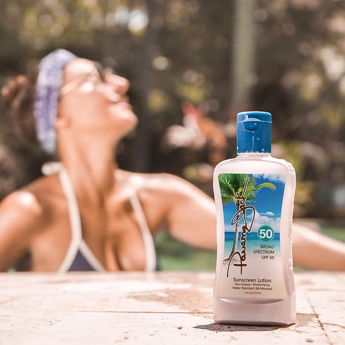 Panama Jack 50-50 Duo - Travel Sunscreen Lotion & Spray SPF 50 Suntan Sun Care Pack