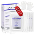 SAVILAND Intensive Repairing Hand Mask: 8-Minute Rescue Moisturizing Gloves with Shea Butter Aloe Honey for Extra Dry Skin Extreme Cracked Hands Sensitive Skin Friendly Hand Moisturizer Gloves 6 Pairs