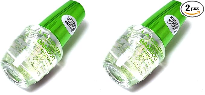 L.A. COLORS Salon Fabulous Nail Treatments, Bamboo Nail Hardener CNL520 (Pack of 2)