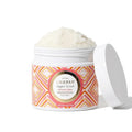 LALICIOUS Peachy Keen Exfoliating & Moisturizing Body Scrub | Sugar & Coconut Oil | Pre-Shave Scrub for Ingrown Hairs & Razor Bumps | Gently Buffs & Smooths Sensitive Skin | No Parabens | Large 16oz