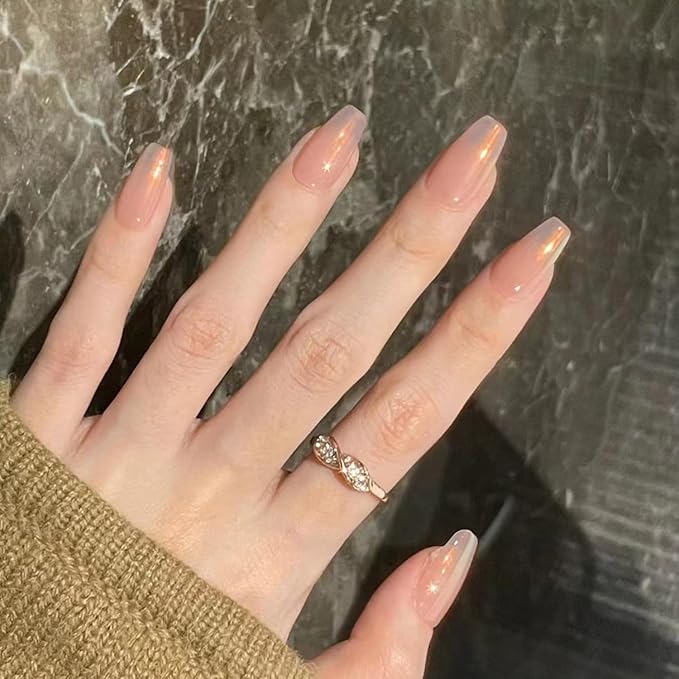 Unicorn Chrome Nail Powder Sunset Glow Mirror Effect Lemon Glow Mermaid Nail Glitter Pigment Powder Aurora Gold Chrome Powder for Nails Design Manicure Nails Supplies