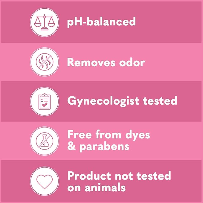 Summer's Eve Simply Sensitive All-Over Daily Feminine Wash, Gentle pH-Balanced Body Wash for Women, Removes Vaginal Odor, 15 Fl Oz