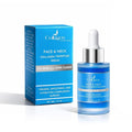 Face Neck Serum, 5% Copper Tripeptide GHK-Cu + 0.5% Coenzyme Q10, Palmitoyl Tripeptides Skin Revitalizer, Wrinkles, Tightening, Collagen - For Men and Women