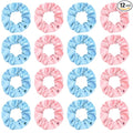 Silk Satin Scrunchies for Women Girls 12 PCS Hair Scrunchies Silk Satin Hair Ties for Thick Hair Bulk Hair Ties Hair Accessories