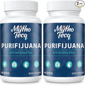 MythoTecq 90,000 MG Detox and Cleanse, Body Detox for Men & Women, Fast Detoxification, Kidney Cleanse & Repair, Natural Herbal Premium Formula for Liver, Digestion & Mood, 120 Caps