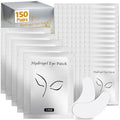 150 Pairs Eye Pads Lash Extensions, Lint Free Gel Pads, Natural Hydrogel Eye Patch, Under Eye Pads for Lash Extensions Supplies & Beauty Tools