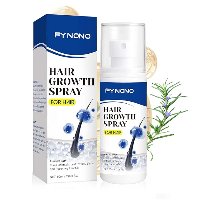 Hair Growth Spray,Hair Growth Serum for Women & Men,Hair Regrowth Treatment with Biotin & Rosemary Oil,Hair Loss Treatment Spray for Thinning Hair,Non-Greasy Scalp Care,2.029 Fl Oz