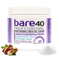BARE 40 PRO 40% Urea Gel with 2% Salicylic Acid, Hyaluronic Acid, Tea Tree Oil & Aloe Vera – Exfoliating & Hydrating Foot and Body Gel for Dry, Rough Skin, 4oz Jar, Made in USA