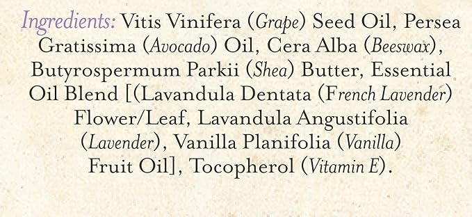 Three Sisters Apothecary Lip Soothers (Lavender & Mexican Vanilla)