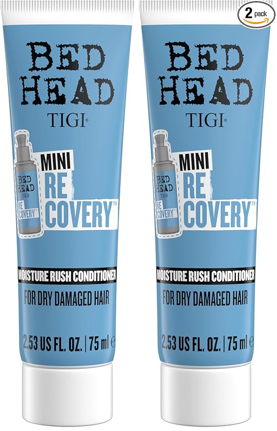 Bed Head by TIGI Recovery Conditioner, Travel Mini, 2.53 fl oz (Pack of 2)