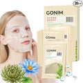 GONIM Face Mask Korean Skin Care with Hyaluronic Acid Serum, Collagen Activation, Vitamin C-Face Masks Skincare Hydration, Moisturizing Sheet Mask, Travel Essentials, Korean Face Mask 30ml x20pcs