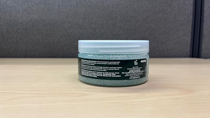GiGi No Bump Body Scrub – Exfoliating Scrub for Ingrown Hair & Razor Burns, Unclogs Pores & Removes Dead Skin, Skin Smoothing Exfoliator
