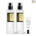 COSRX Snail 96% Mucin Power Essence 2ea & Retinol 0.1% Cream Mini Sample 1ea, Glass Skin Starter Set, Amazon Exclusive, Daily Hydrating & Firming Korean Skin Care Kit, Gift Set