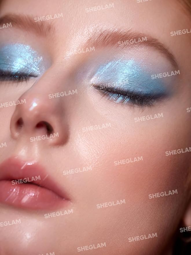 SHEGLAM Silk & Sparkle Double Ended Liquid Eyeshadow-Sky