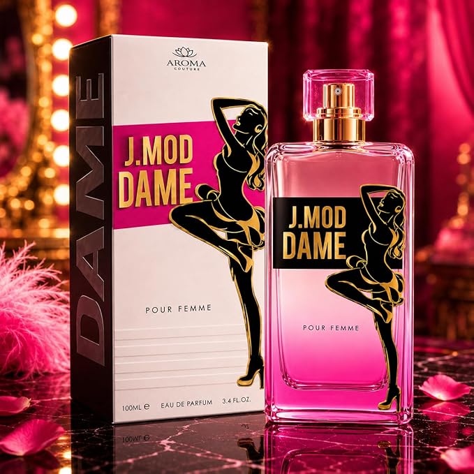 La Dame Pour Femme Eau de Parfum for Women - Floral Perfume with Orange, Grenadine and Rose - Long Lasting Unconventional French Fragrance Spray, 3.4 Fl Oz / 100 ml