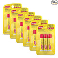 Carmex Classic Medicated Lip Balm Sticks, Lip Moisturizer for Chapped Lips, 18 Count (6 Packs of 3)