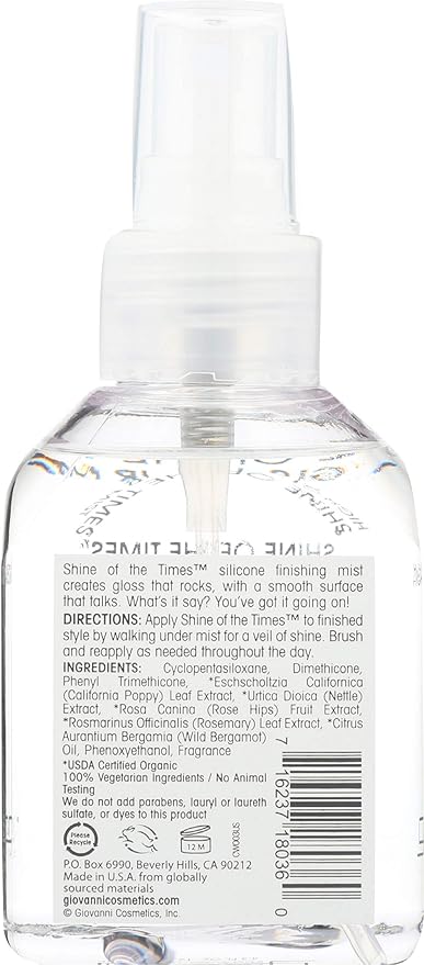 Giovanni Shine of The Times Finishing Mist - 4 fl oz