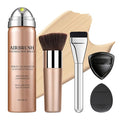 Magic Minerals Airbrush Foundation Smooth Matte Full Coverage Airbrush Flawless Setting Spray Foundation-03 Nude