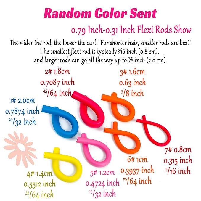 60PCS 9.45" x 0.39" Diameter Small Foam Hair Curlers,Heatless Flexible Curling rod for Short,Medium and Long Hair (0.39 x 9.45 Inch, Purple)