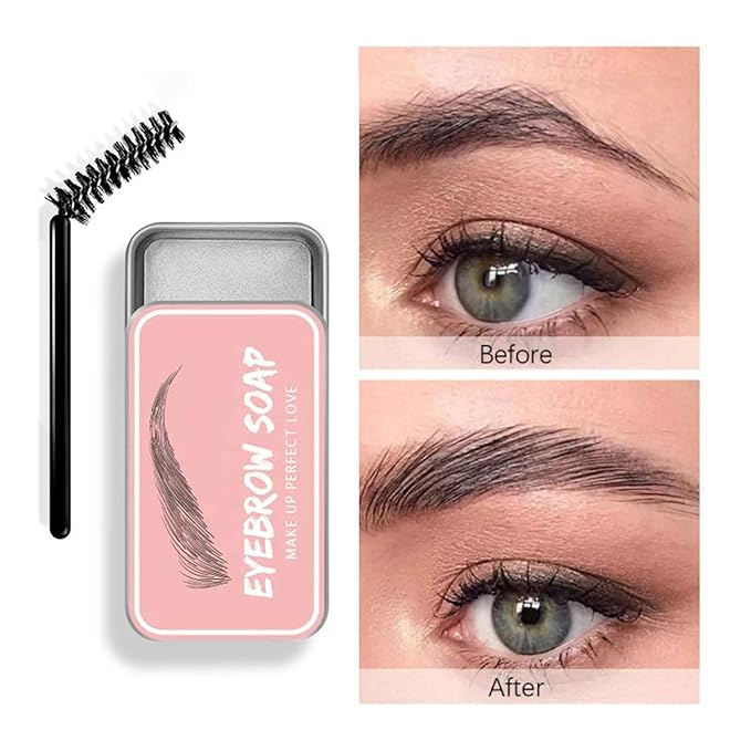 Eyebrow Eyebrow Soap 4D Eyebrow Gel Long Asting Eyebrow Wax Eyebrow Cover Girl (z3-A, One Size)