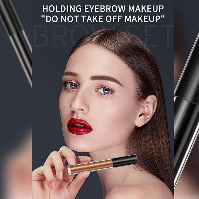 DAGEDA Dark Brown Eyebrow Setting Gel, Brow Fix Gel, Waterproof And Sweat-Proof Eyebrow Repair Liquid Brows Styling Beauty Salon Home Use Makeup