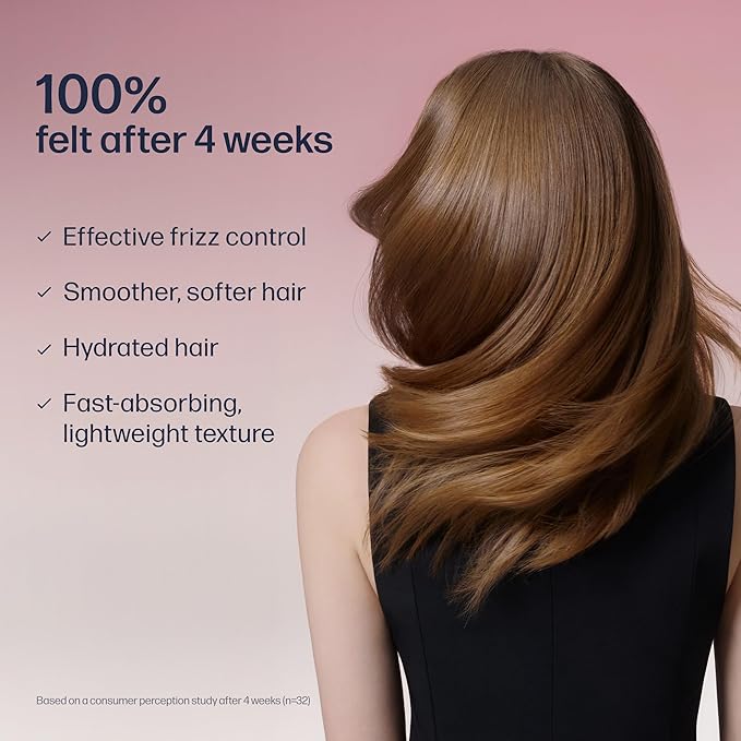 UNOVE Frizz-Calming Sleek Leave-In Conditioner, Anti Frizz Heat Protectant Hair Treatment, 72-Hour Frizz Control, Humidity & Static Resistant, 150 ml / 5.07 fl oz