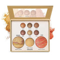 K'APEINE All in One Baked Makeup Palette, Dark Brown Eyeshadow, Blush Highlighter & Bronzer Face Kit Neutral Baked Powder Hign Pigment Full Face Makeup Set with Matte Shimmer Finish for Women-02#