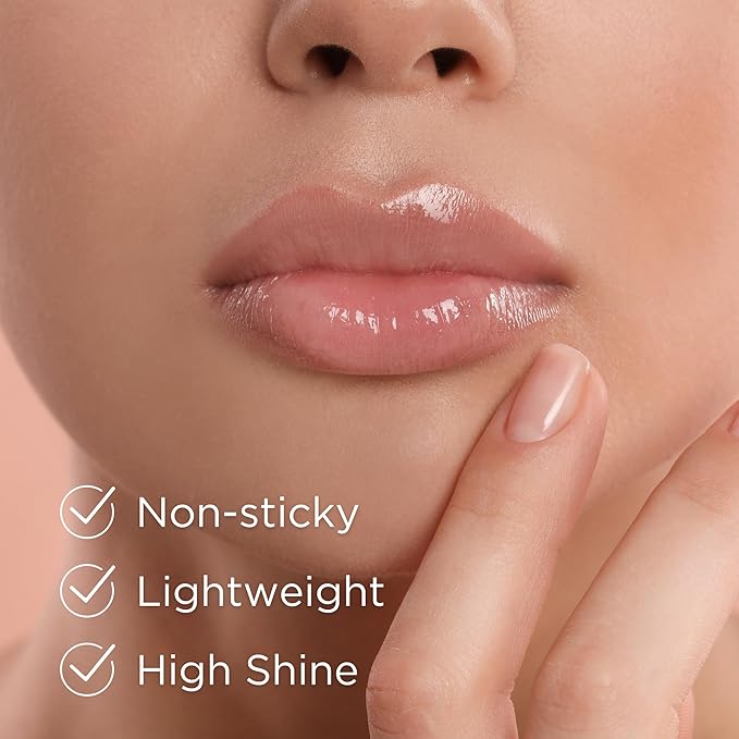 Honestly Margo Roller Girl Roll-On Lip Gloss Set (Cherry Cherry, Vanilla Crystal, and Grape Jazmin - Pack of 3) – Lip Gloss for Women with Hydrating Vitamin E & Moisturizing Shine, Non Stick