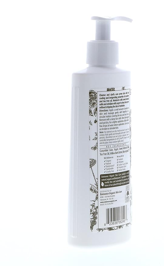 Eminence Clear Skin Probiotic Cleanser, 8.4 Ounce