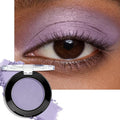Lavender Matte Eyeshadow Palette, Mini Monochrome Eye Shadow for Older Women, Pigmented Neutral Eyeshadow Cream-to-Powder Compact sombras para ojos, Naturing-Looking Smooth Blendable Color