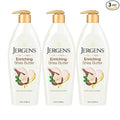 Jergens Shea Butter Hand and Body Lotion, Deep Conditioning Moisturizer, 3X More Radiant Skin, with Pure Shea Butter, Dermatologist Tested, 16.8 Oz, Pack of 3